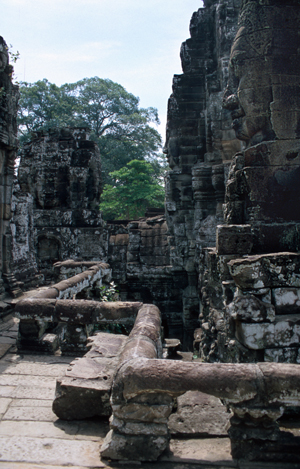 Bayoun Temple at Angkor Tom
