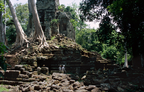 Structure in Angkor Tom